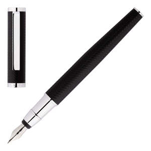 Hugo Boss Formation Herringbone Fountain Pen