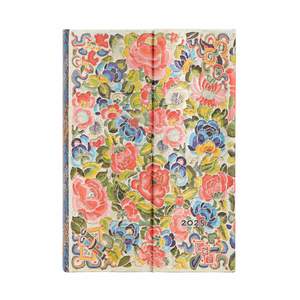 Paperblanks Peking Opera Embroidery 2025 Diary Mini Pear Garden Day-to-View - 1