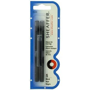 Sheaffer Skrip Fountain Pen Ink Cartridges Black- 1