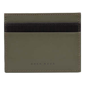 Hugo Boss Matrix Card Holder Khaki - 1