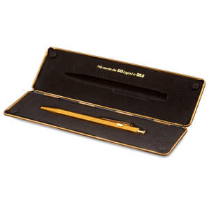 Caran d'Ache 849 Gift Line Goldbar ballpoint pen