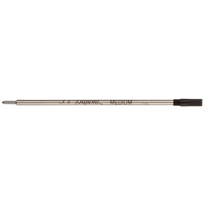 Black Dupont slim ballpoint refill - 1