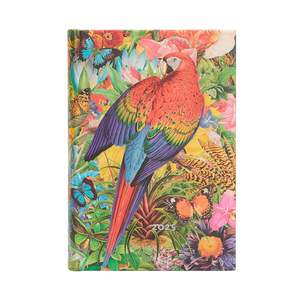 Paperblanks Nature Montages 2025 Diary Mini Tropical Garden Day-to-View - 1