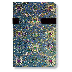 Mini Paperblanks French Ornate Bleu Address Book - 1