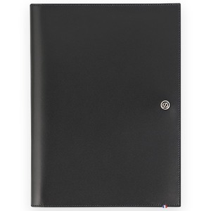 S.T. Dupont Notebook Cover Black/Navy Blue - 1