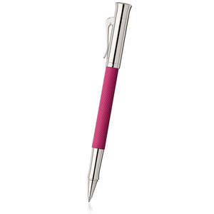 Electric Pink Graf von Faber-Castell Guilloche Rollerball Pen - 2