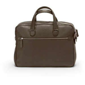 Dark Brown Graf von Faber-Castell Cashmere Briefcase Double - 1