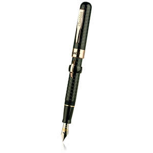 Conklin Mark Twain Black Chase Fountain Pen