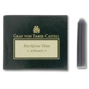 Graf von Faber-Castell Fountain Pen Ink Cartridges Black - 1