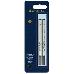 Waterman Rollerball Refill - 1 Pack Black - 1