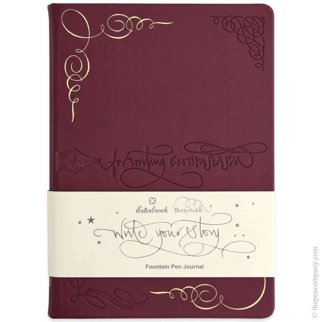 Esterbrook's "Write Your Story" A5 journal in Burgundy