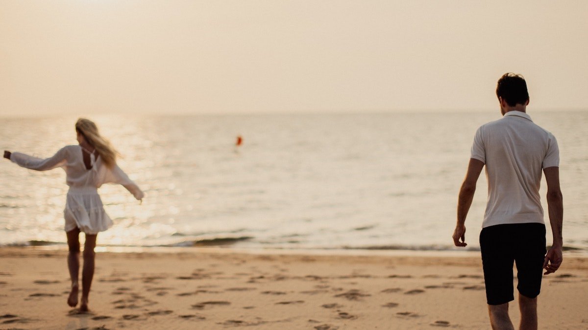 Couple on the beach