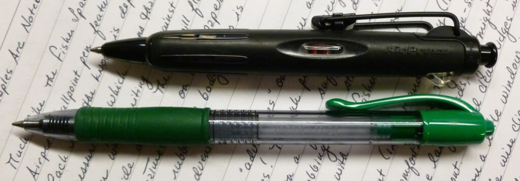 Tombow Airpress vs. Pilot G2