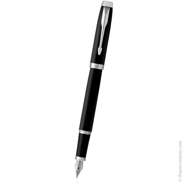 The Parker IM Essential fountain pen in Matte Black.