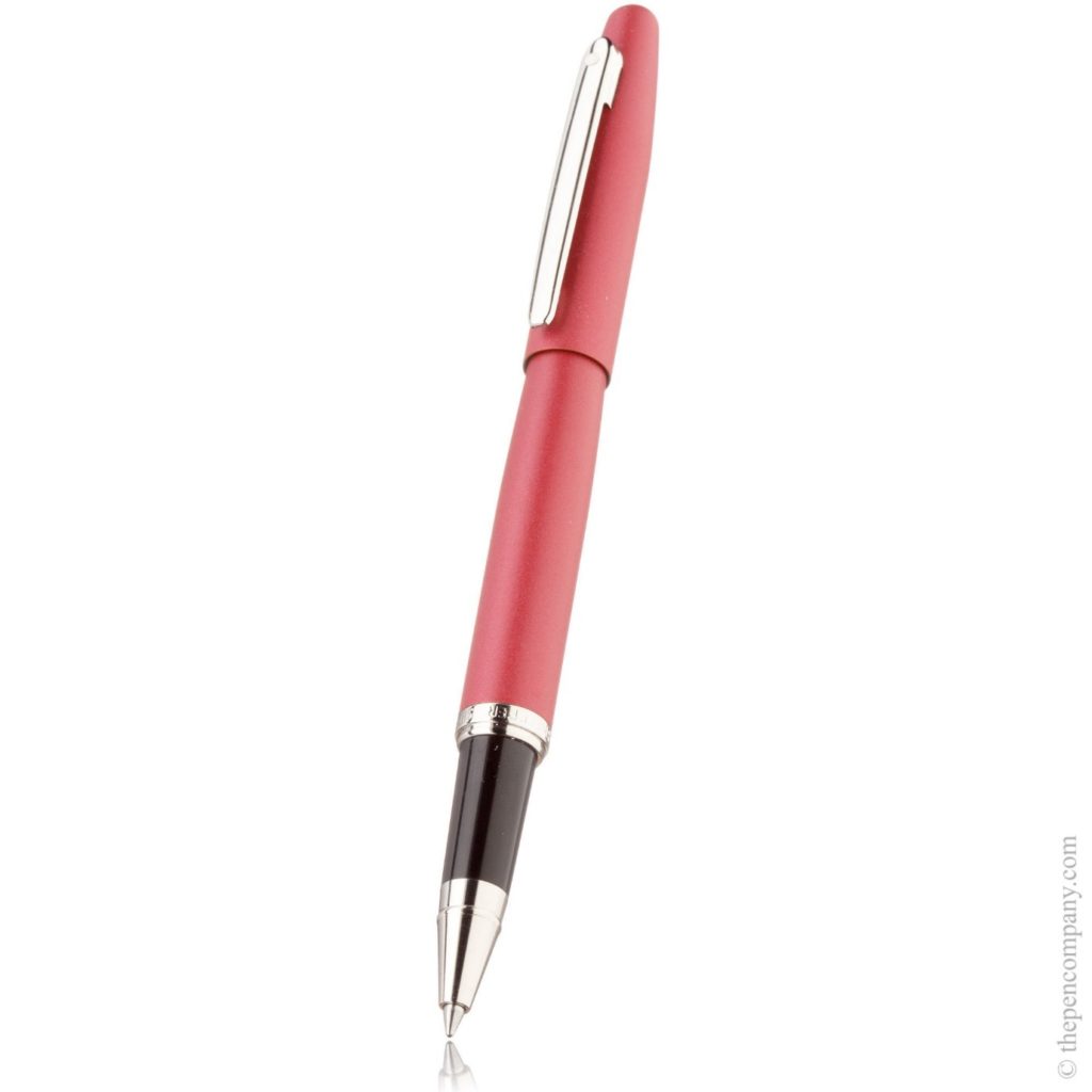 The Sheaffer VFM rollerball pen in Excessive Red.